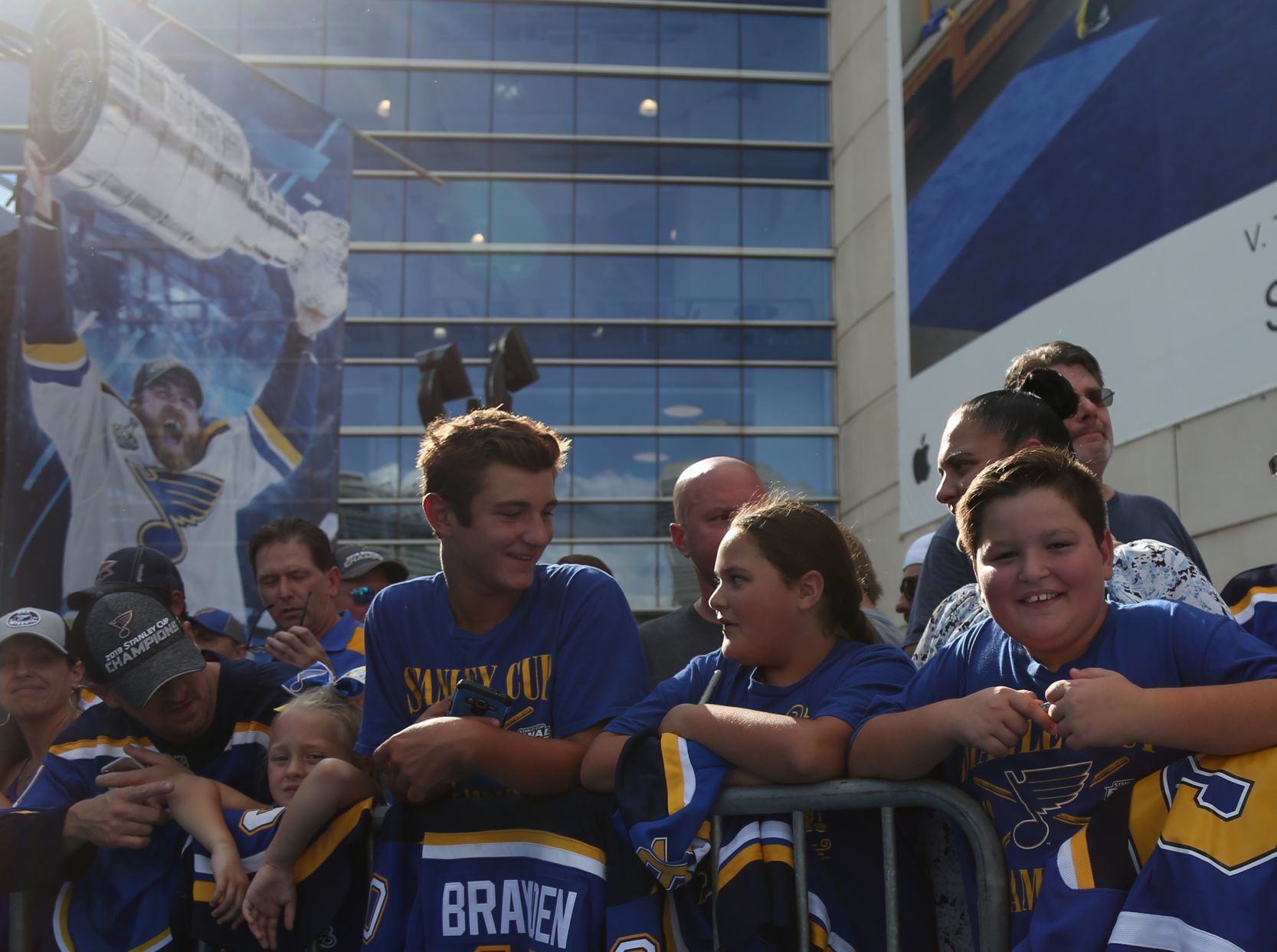 St. Louis Blues opening night pregame celebration